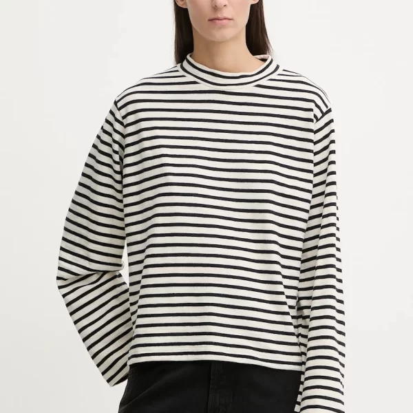 Marc O'Polo Βαμβακερή μπλούζα με μακριά μανίκια Marc O'Polo