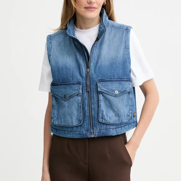 Γιλέκο τζιν G-Star 0 Back embro