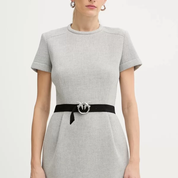 Φόρεμα με προσθήκη μαλλιού Pinko