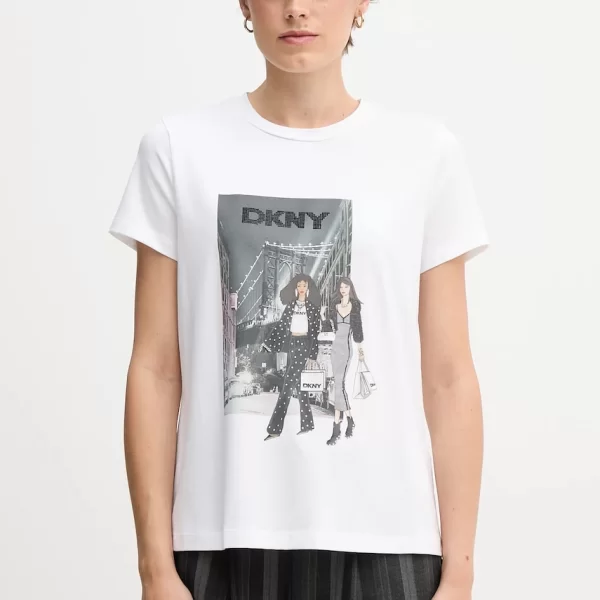 DKNY Μπλουζάκι Dkny KNIT TOPS