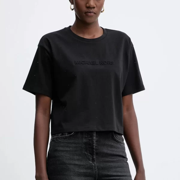 Βαμβακερό μπλουζάκι MICHAEL Michael Kors