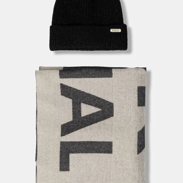 BARBOUR Σκούφος και κασκόλ Barbour