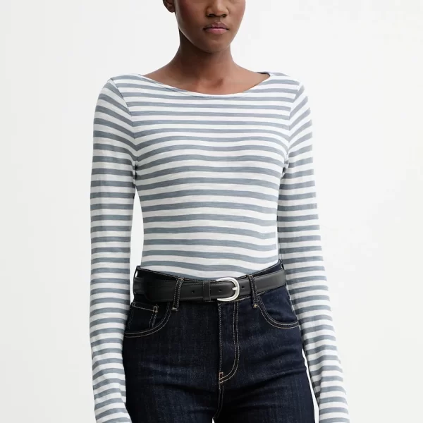 Marc O'Polo Βαμβακερή μπλούζα με μακριά μανίκια Marc O'Polo