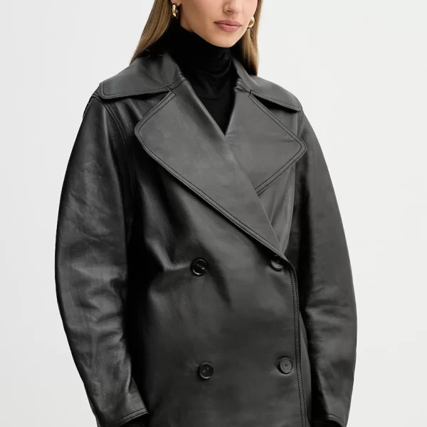 Δερμάτινο παλτό Liviana Conti