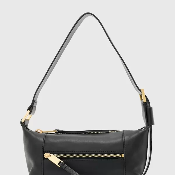 AllSaints Δερμάτινη τσάντα AllSaints VEGA