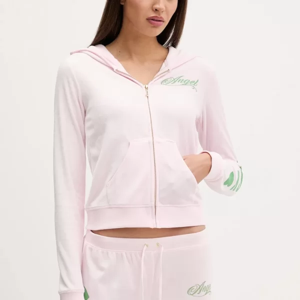 Βελούδινη μπλούζα Juicy Couture Angel