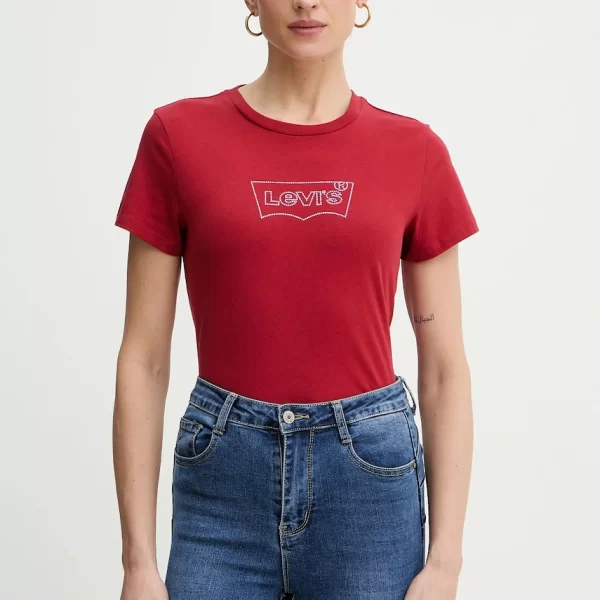 Levi's Βαμβακερό μπλουζάκι Levi's