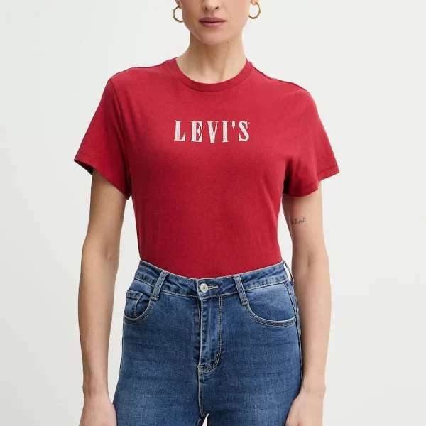 Levi's Βαμβακερό μπλουζάκι Levi's