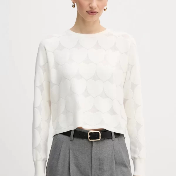 OUÍ Πουλόβερ σε μείγμα μεταξιού OUI