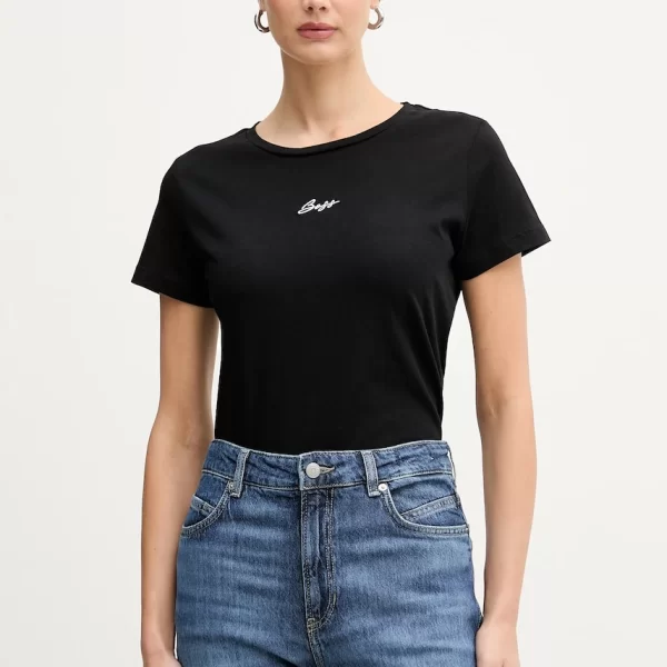 Boss Orange Βαμβακερό μπλουζάκι BOSS Orange C Elove embro