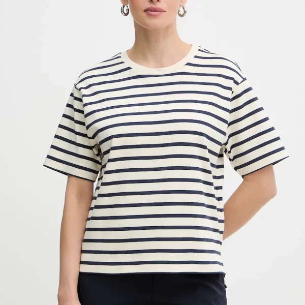 WEEKEND MAX MARA Βαμβακερό μπλουζάκι Weekend Max Mara MULTID