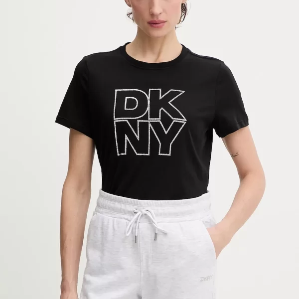 DKNY Βαμβακερό μπλουζάκι Dkny