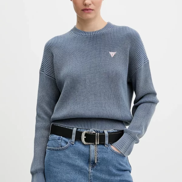 guess jeans Βαμβακερό πουλόβερ Guess Jeans