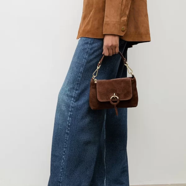 Answear Lab Τσάντα σουέτ Answear.LAB