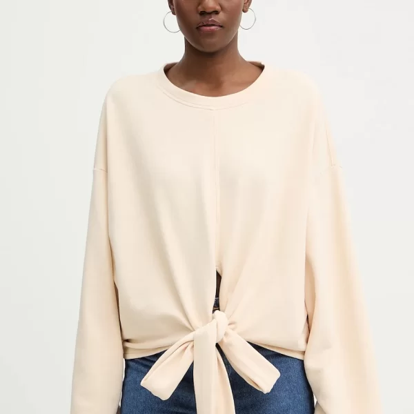 Βαμβακερή μπλούζα BOSS Orange C Ewani