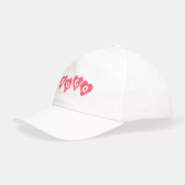 Βαμβακερό καπέλο του μπέιζμπολ HUGO Cara-Valentine