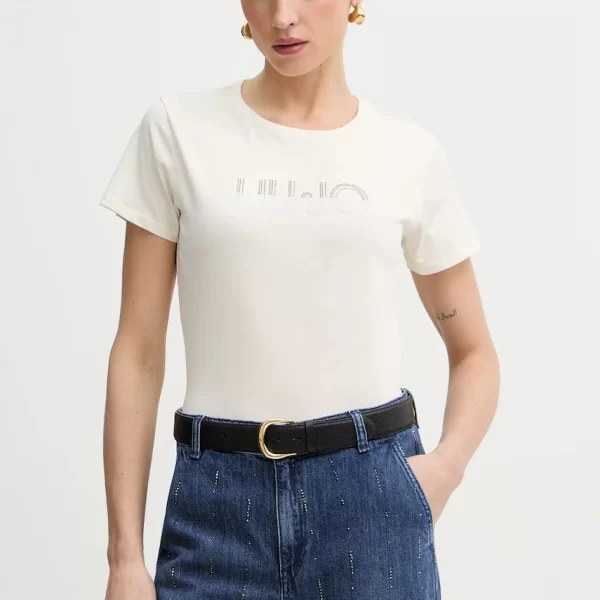 Liu Jo Βαμβακερό μπλουζάκι Liu Jo