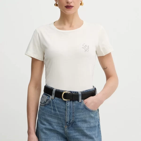 Liu Jo Βαμβακερό μπλουζάκι Liu Jo