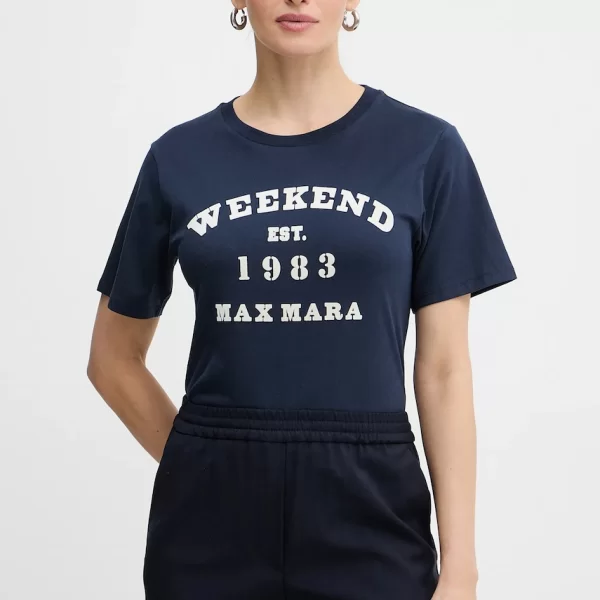 WEEKEND MAX MARA Βαμβακερό μπλουζάκι Weekend Max Mara TENUE