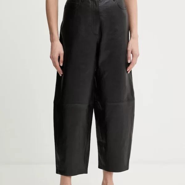 Δερμάτινο παντελόνι Weekend Max Mara PAGANO