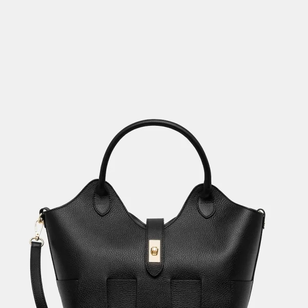 Answear Lab Δερμάτινη τσάντα Answear.LAB