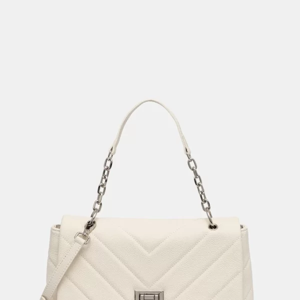 Answear Lab Δερμάτινη τσάντα Answear.LAB