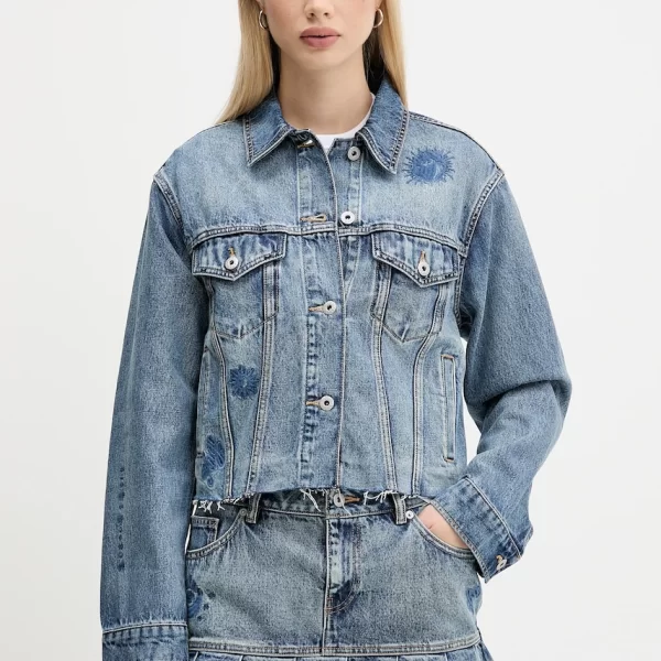 Τζιν μπουφάν Hugo Blue Bashinah