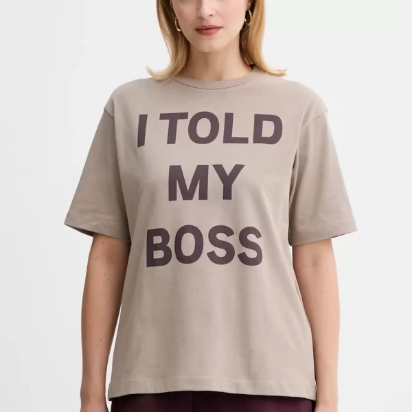 Βαμβακερό μπλουζάκι MAX&Co.