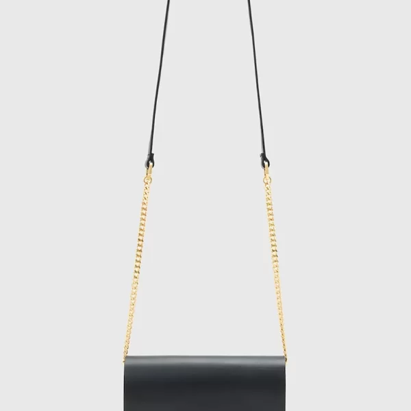 AllSaints Δερμάτινη τσάντα AllSaints ETTA