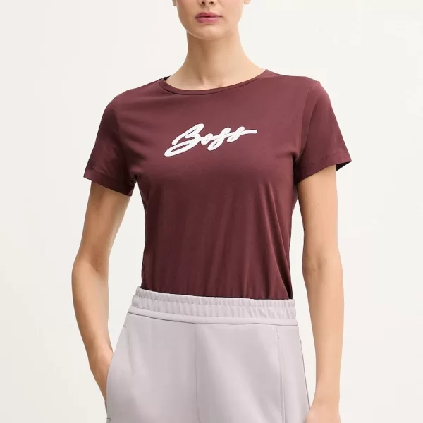 Βαμβακερό μπλουζάκι BOSS Orange C Elove 2