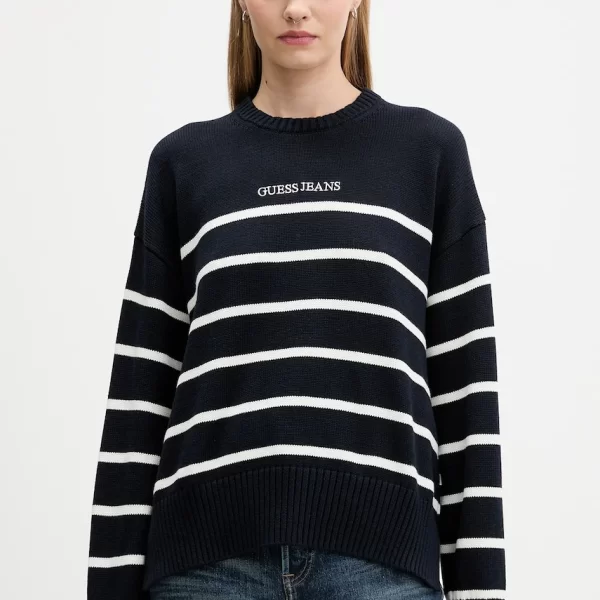 guess jeans Βαμβακερό πουλόβερ Guess Jeans
