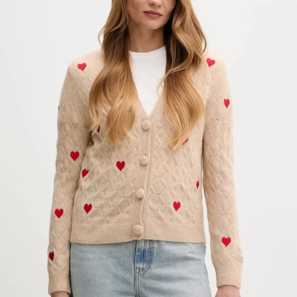 MC2 Saint Barth Ζακέτα με προσθήκη μαλλιού MC2 Saint Barth