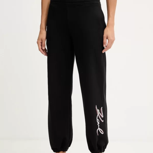 Karl Lagerfeld Βαμβακερό παντελόνι Karl Lagerfeld