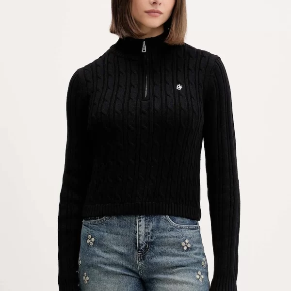 guess jeans Βαμβακερό πουλόβερ Guess Jeans