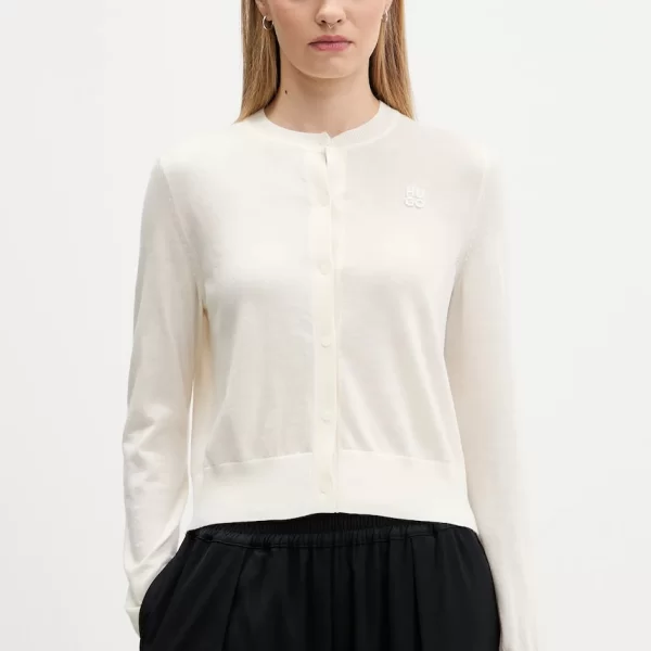 HUGO Μάλλινη ζακέτα HUGO Dolos