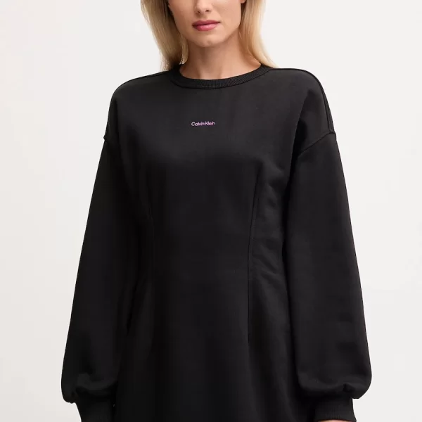 Calvin Klein Jeans Βαμβακερό φόρεμα Calvin Klein Jeans