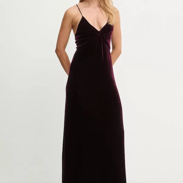 Φόρεμα με προσθήκη μεταξιού Forte Forte