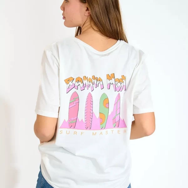 Βαμβακερό μπλουζάκι Banana Moon Urbana