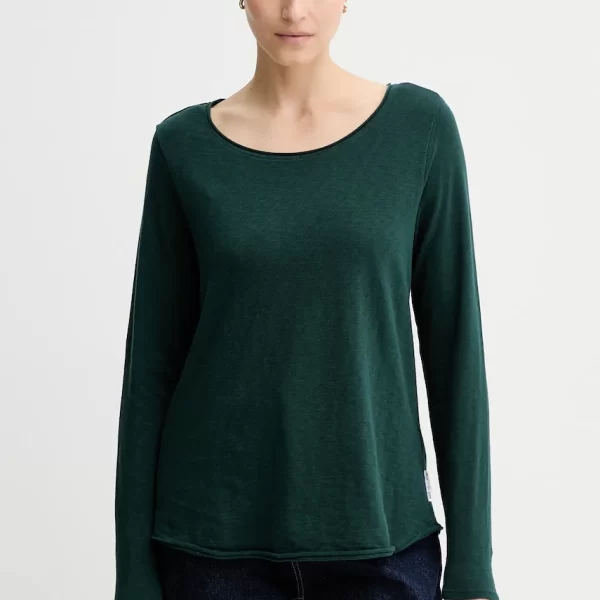 Marc O'Polo Βαμβακερή μπλούζα με μακριά μανίκια Marc O'Polo