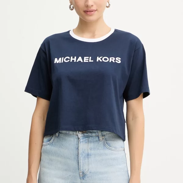 Βαμβακερό μπλουζάκι MICHAEL Michael Kors