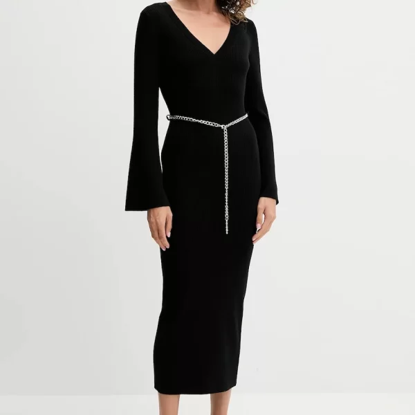 Φόρεμα με προσθήκη μαλλιού MICHAEL Michael Kors