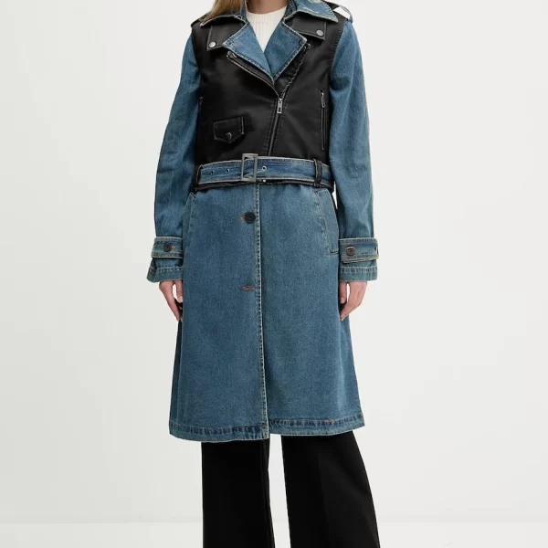 Τζιν παλτό Desigual DENIMBIK