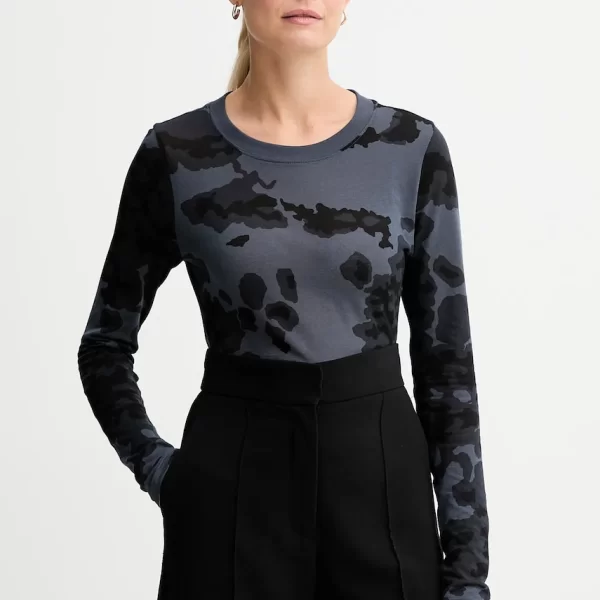 G-Star Βαμβακερή μπλούζα με μακριά μανίκια G-Star