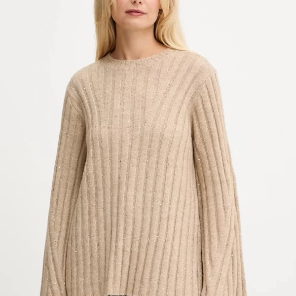 Πουλόβερ με προσθήκη μαλλιού Twinset