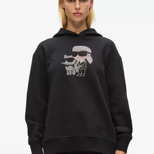 Βαμβακερή μπλούζα Karl Lagerfeld IKON