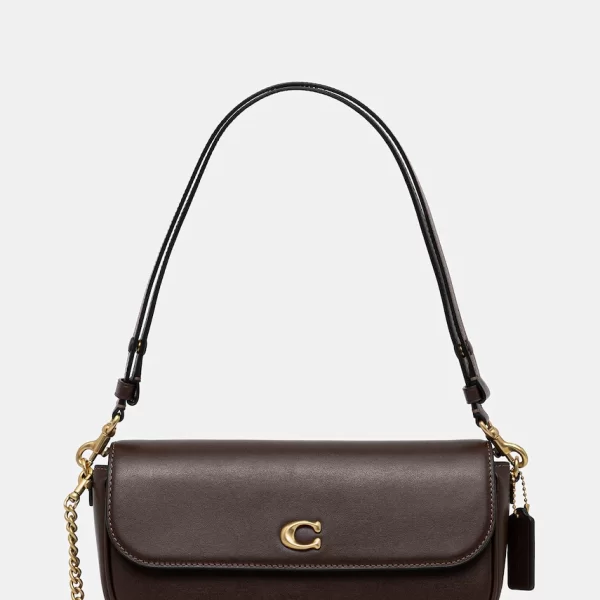 Coach Δερμάτινη τσάντα Coach Brook Brook Flap Chain Bag