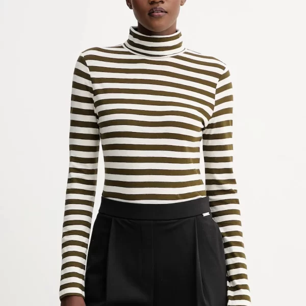 Marc O'Polo Βαμβακερή μπλούζα με μακριά μανίκια Marc O'Polo