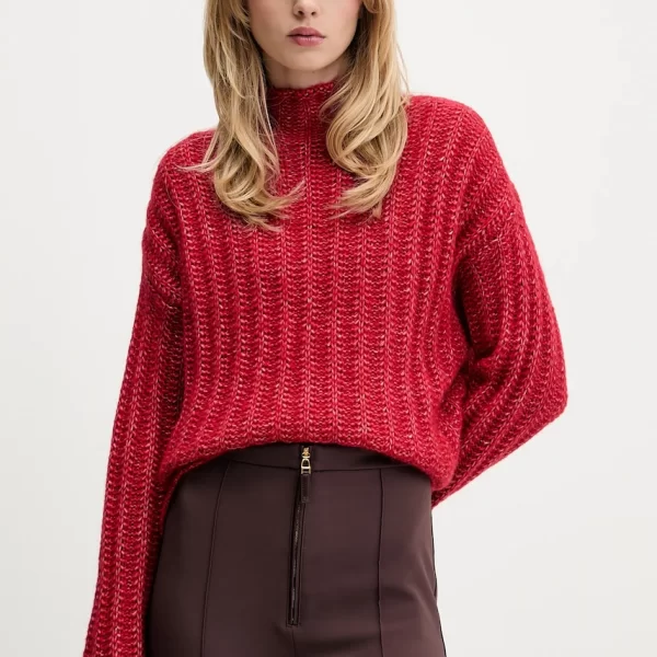 Πουλόβερ με προσθήκη μαλλιού HUGO Dolos