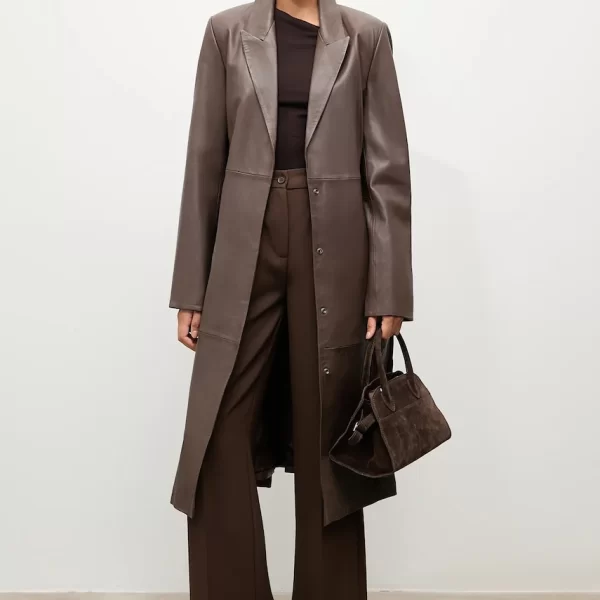 Δερμάτινο παλτό Answear.LAB ELEANOR