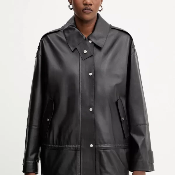 Δερμάτινο μπουφάν BOSS Bashinah